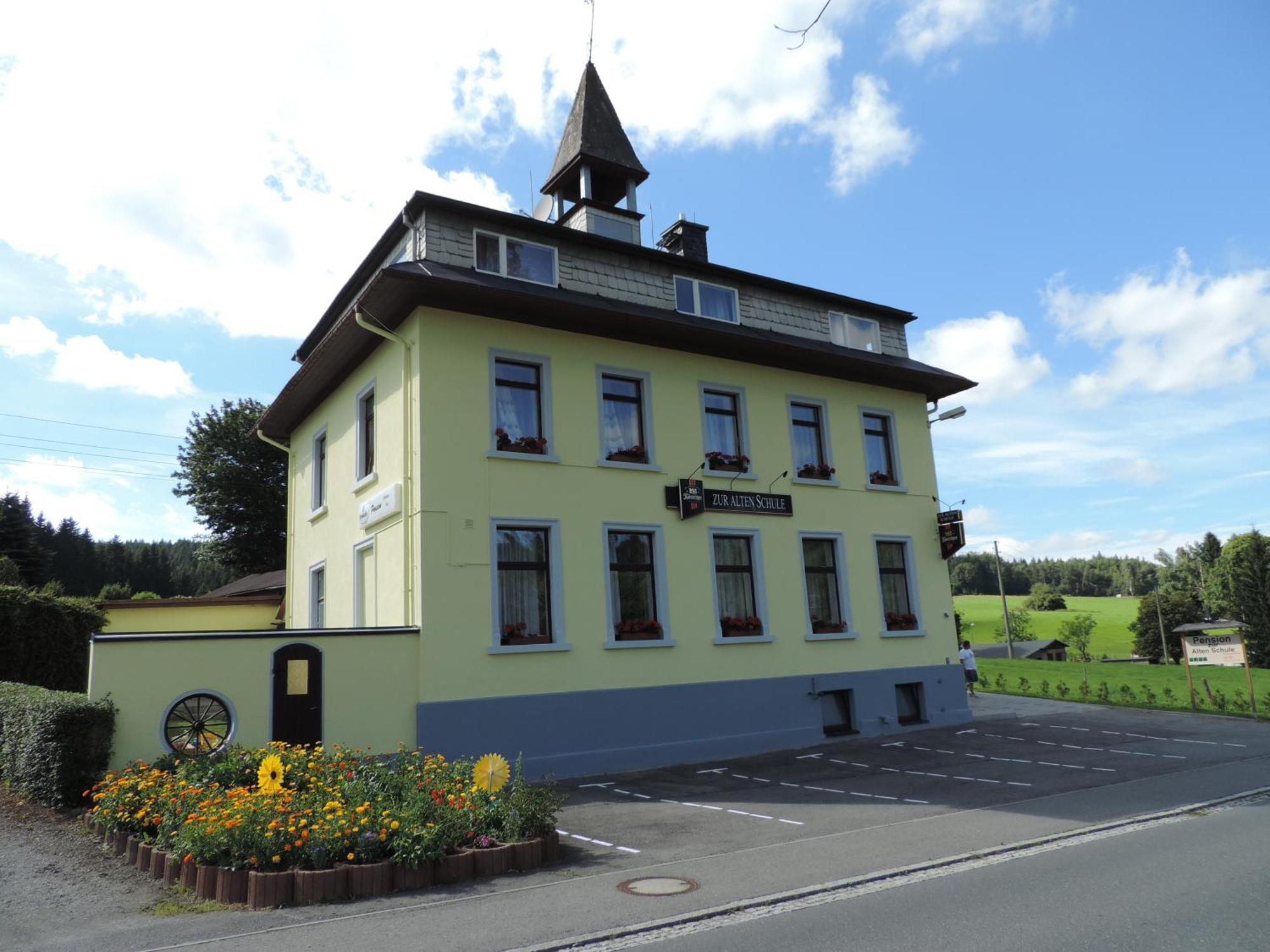 Pension Zur Alten Schule Barenstein Bagian luar foto